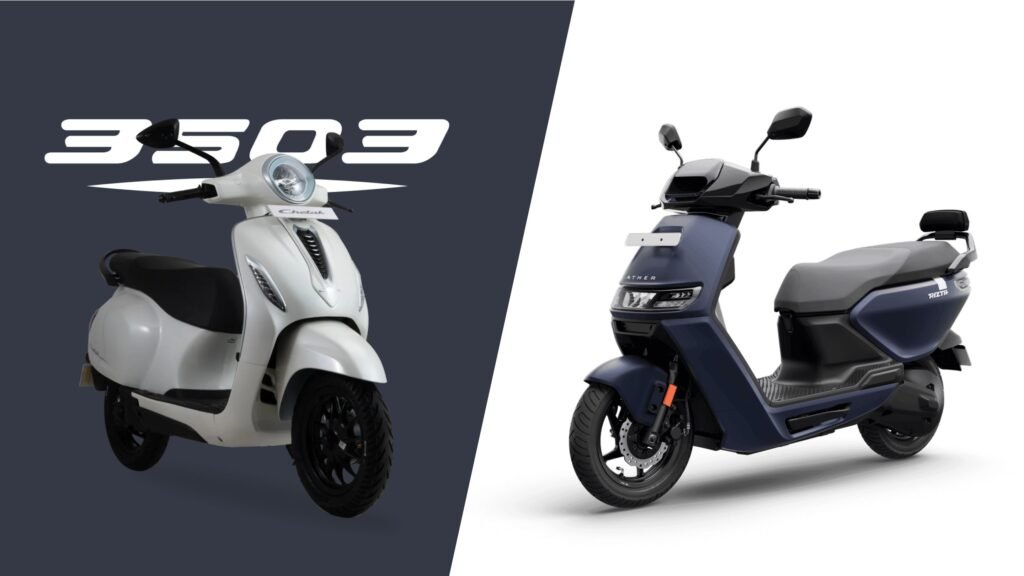 Bajaj Chetak vs TVS iQube