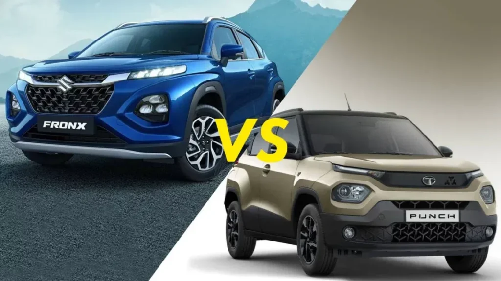 Tata Punch vs Maruti Suzuki Fronx