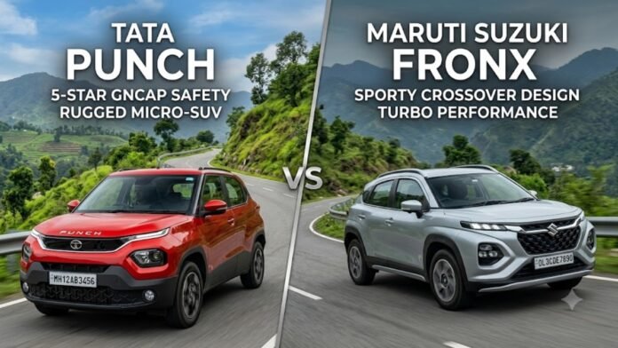 Tata Punch vs Maruti Suzuki Fronx