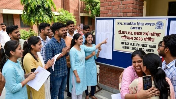 MPBSE D.El.Ed First Year Result 2026 Declared