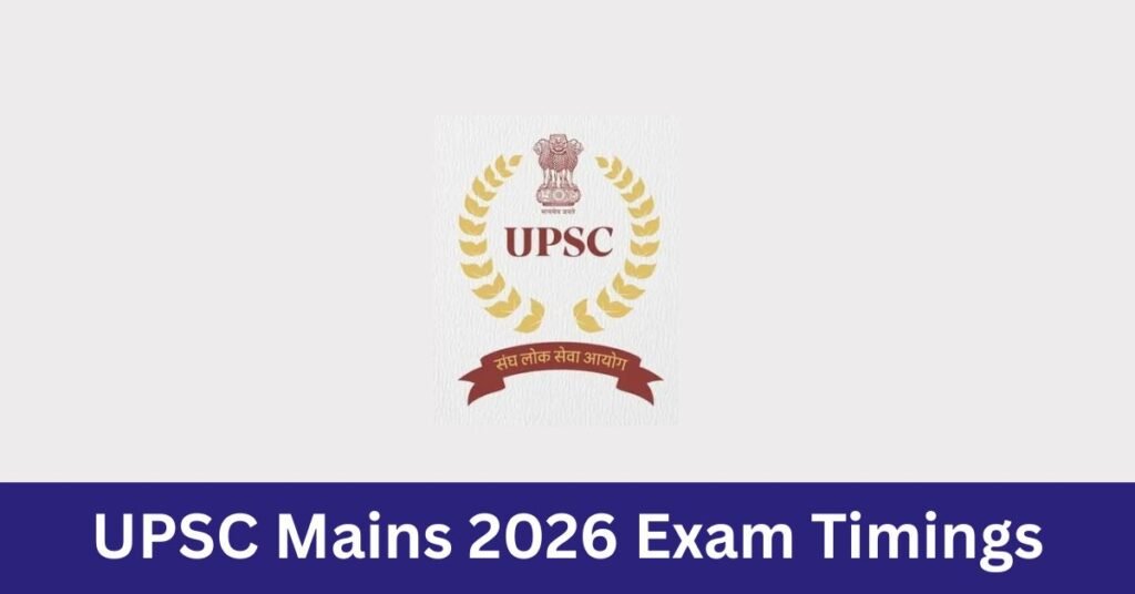 UPSC Mains 2026