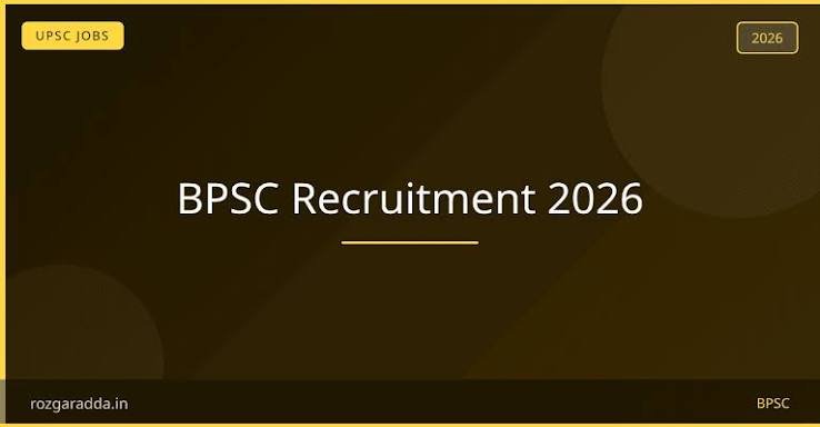 BPSC Recruitment 2026