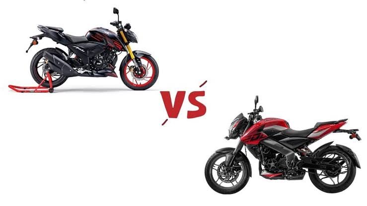 TVS Apache RTR 200 4V vs Bajaj Pulsar NS200
